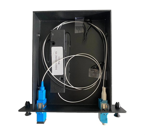 Wiring method at both ends of the beam splitter